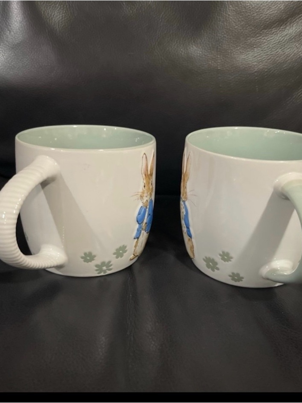 Easter Peter Rabbit Mugs, Set of 2 - Picture 5 of 6